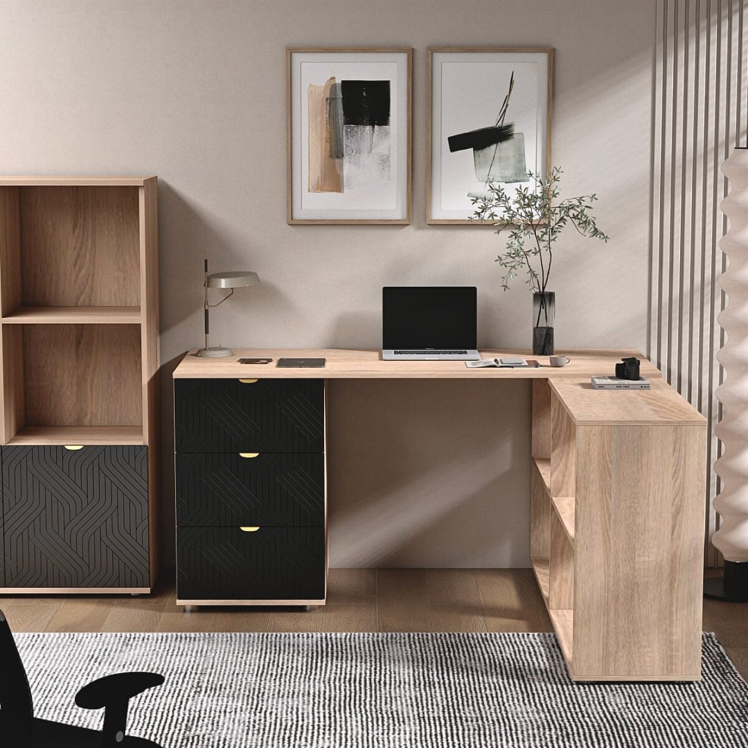 Niyra L-Shape Desk