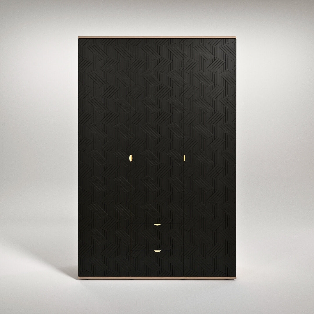 Niyra 3 Door Wardrobe