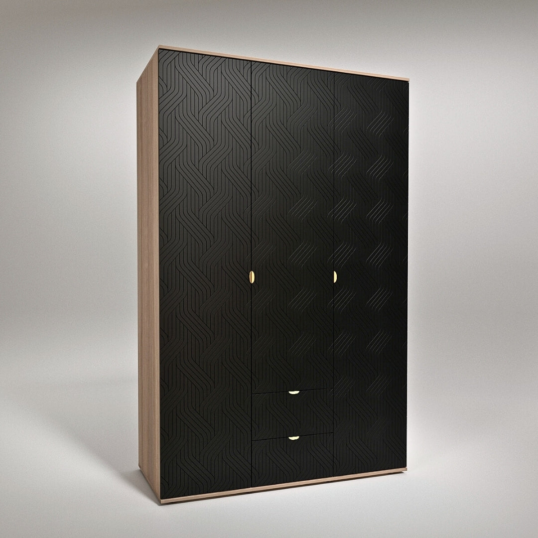 Niyra 3 Door Wardrobe