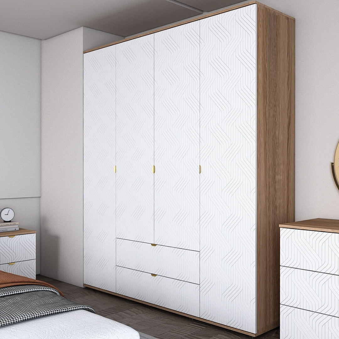 Niyra 4 Door Wardrobe