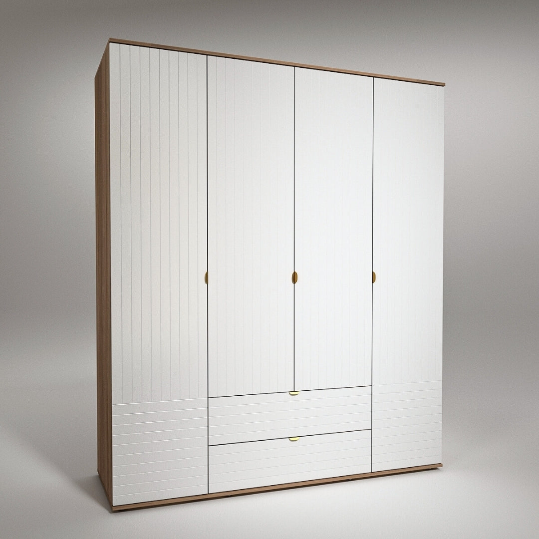 Niyra 4 Door Wardrobe