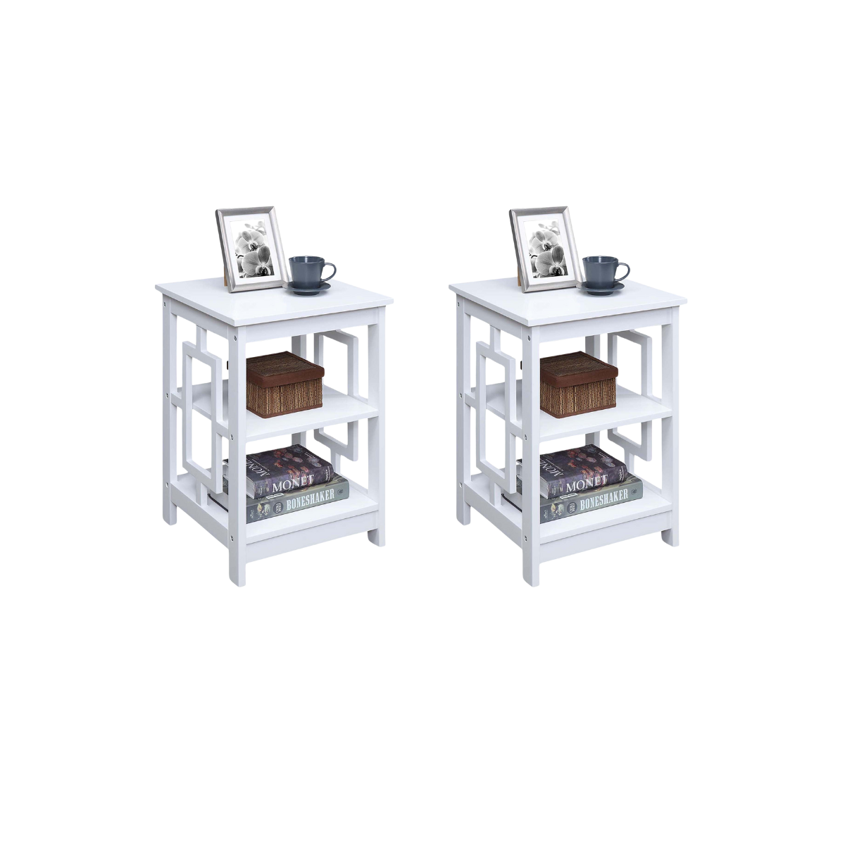 2pce Carlino 2 Side Tables set