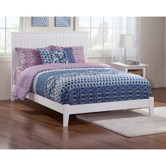 Picture of Berowalt  White Bed 120cm