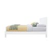 Picture of Sleek White bed 120cm