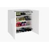 صورة خزانة الأحذية لون أبيض Cubic