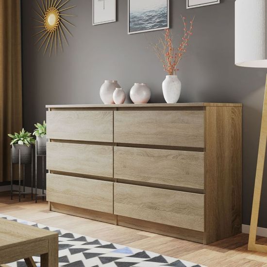 Picture of Milo Lightwood 6-Drawer Unit 