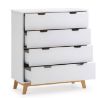 Picture of Danya White 4-Drawer Unit