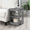 Picture of Diamond Grey Side Table 
