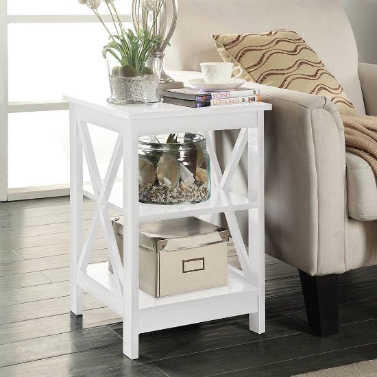 Picture of X-Base White Side Table  