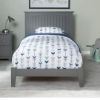 Picture of Berowalt  Grey Bed 120cm 