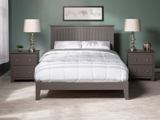Picture of Berowalt Grey Bed  160cm 